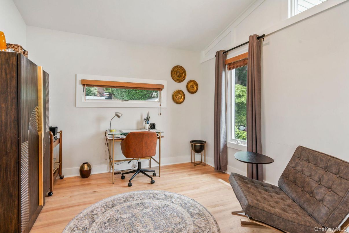 Home Office, Interior, Wood Texture Flooring