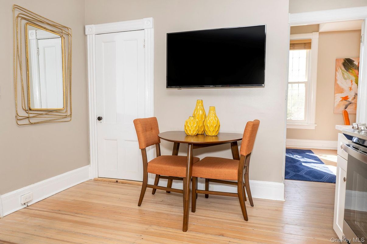 Dining room, Interior, Wood Texture Flooring