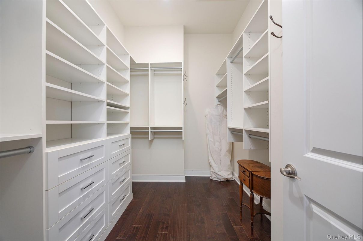 Interior, Walk-in Closets, Wood Texture Flooring