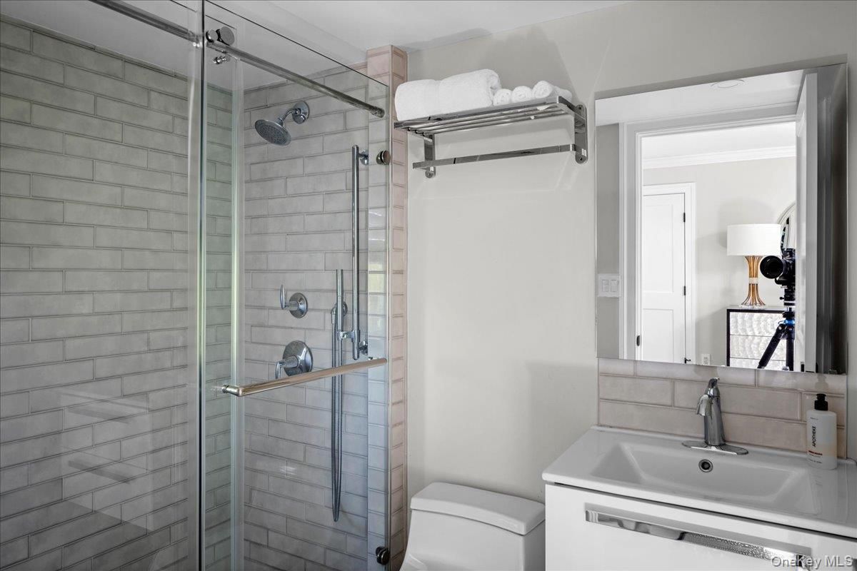 Bathroom, Glass Shower, Interior