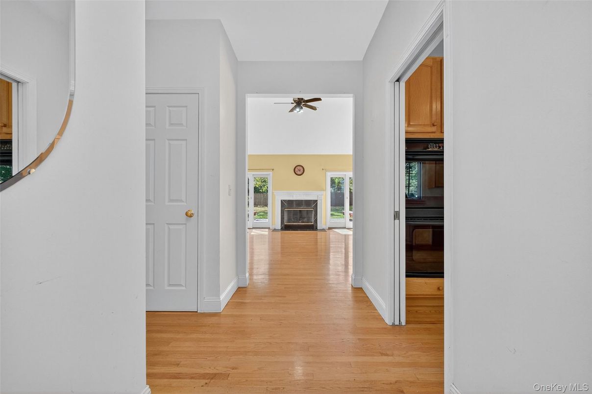 Fireplace, Interior, Wood Texture Flooring
