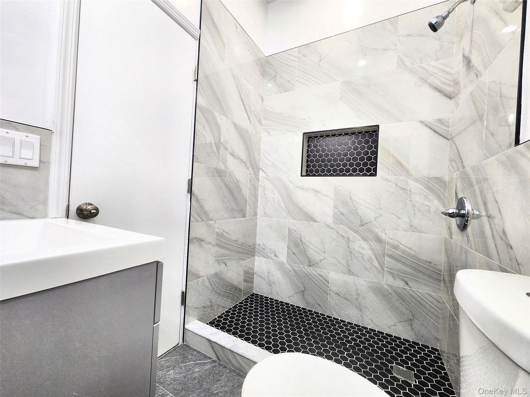 Bathroom, Interior, Marble Walls