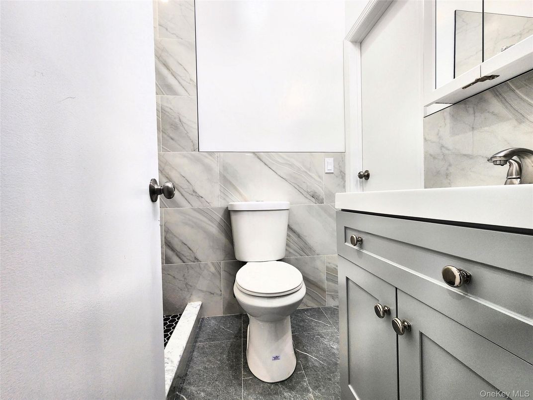 Bathroom, Interior, Marble Walls