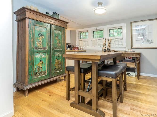 Dining room, Interior, Wood Texture Flooring