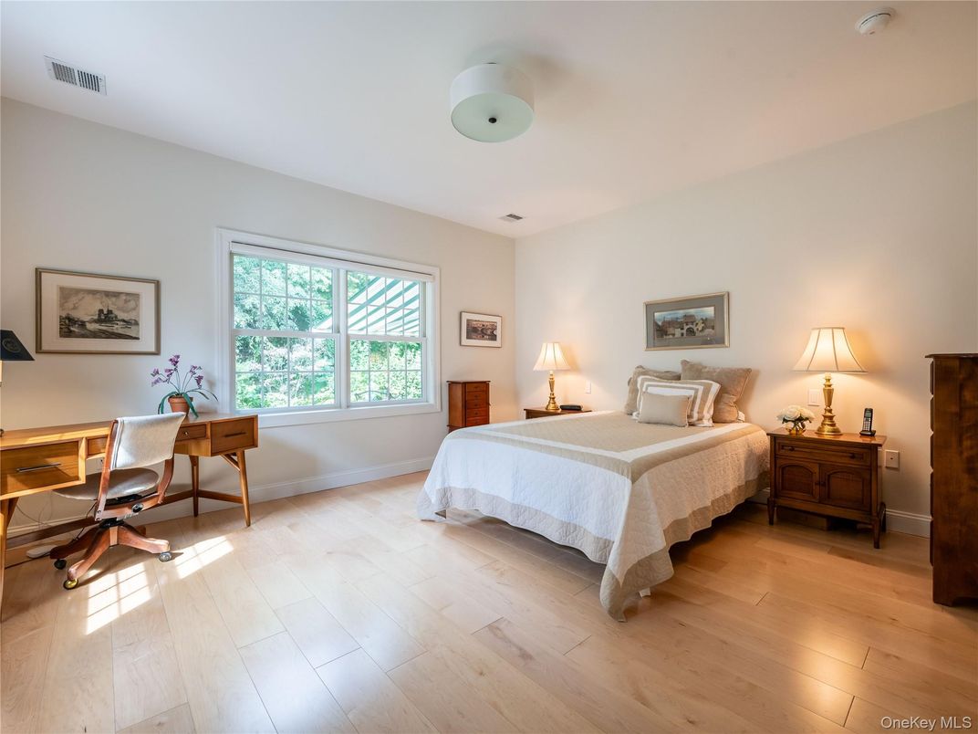 Bedroom, Home Office, Interior, Wood Texture Flooring