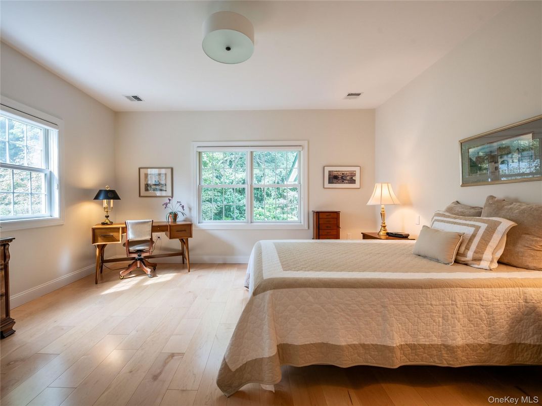 Bedroom, Home Office, Interior, Wood Texture Flooring