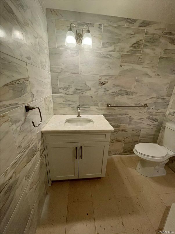 Bathroom, Interior, Marble Walls