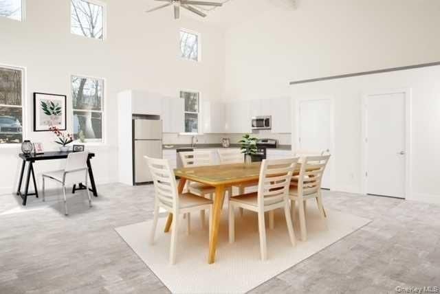 Dining room, Interior, Kitchen, Pendant Lights