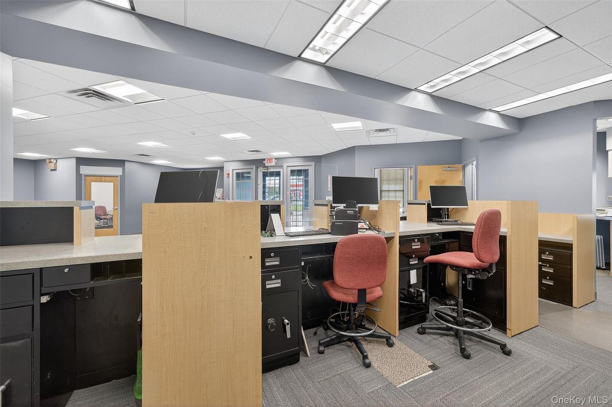 Home Office, Interior, Recessed Lighting