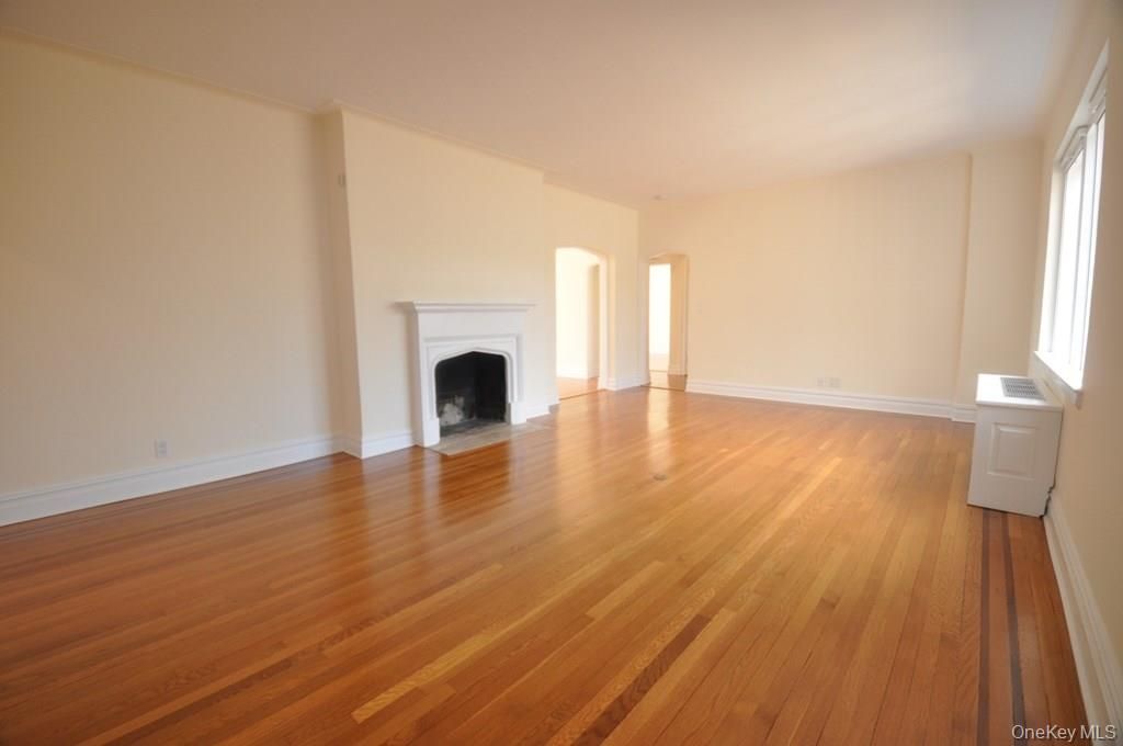 Empty room, Fireplace, Interior, Wood Texture Flooring