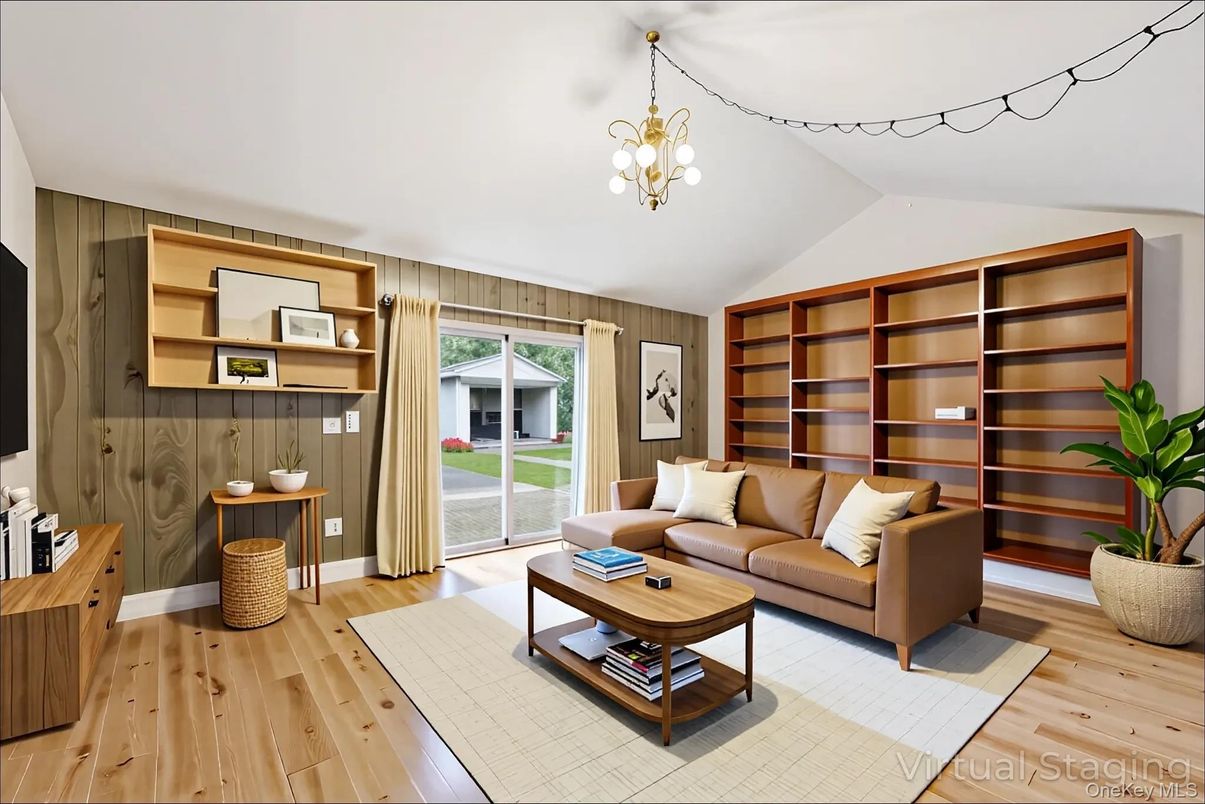Chandelier, Interior, Living room, Wood Texture Flooring, Wooden Walls