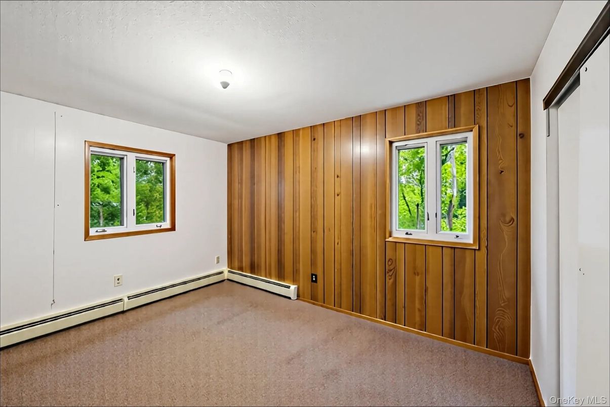 Empty room, Interior, Wooden Walls