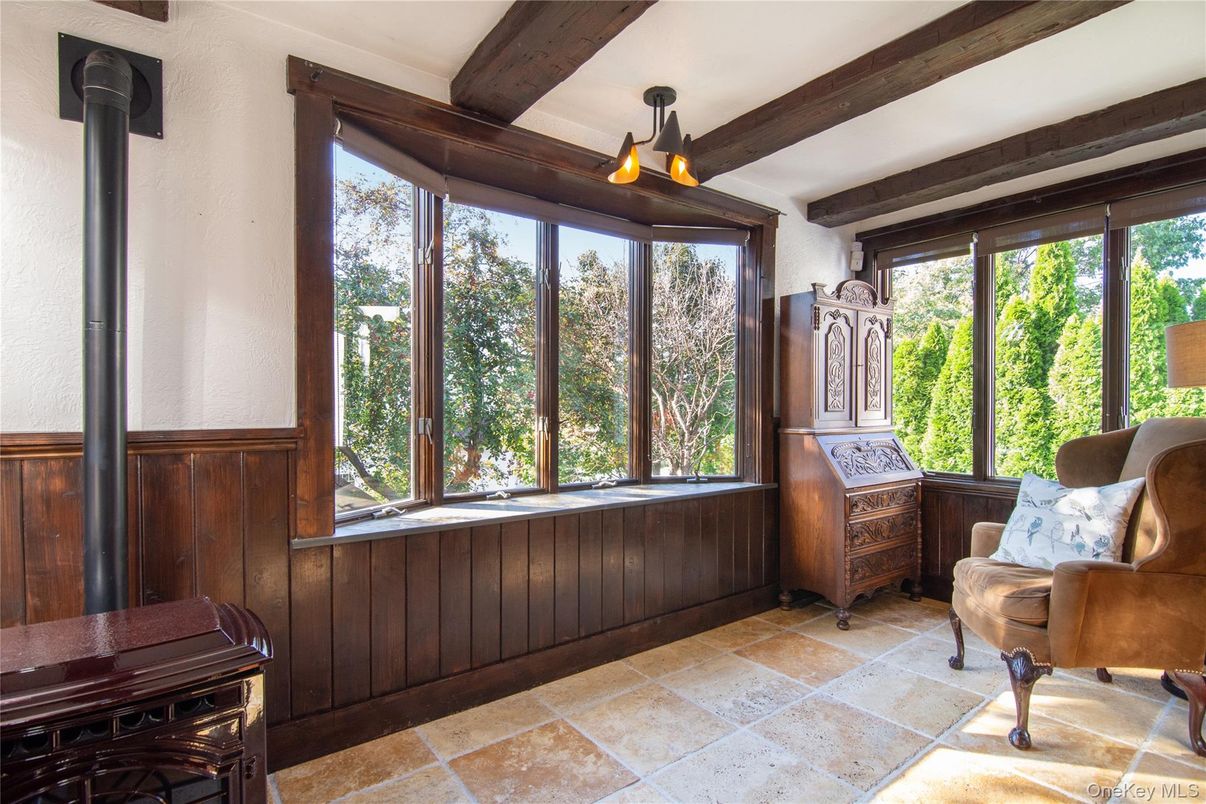 Interior, Wooden Beams