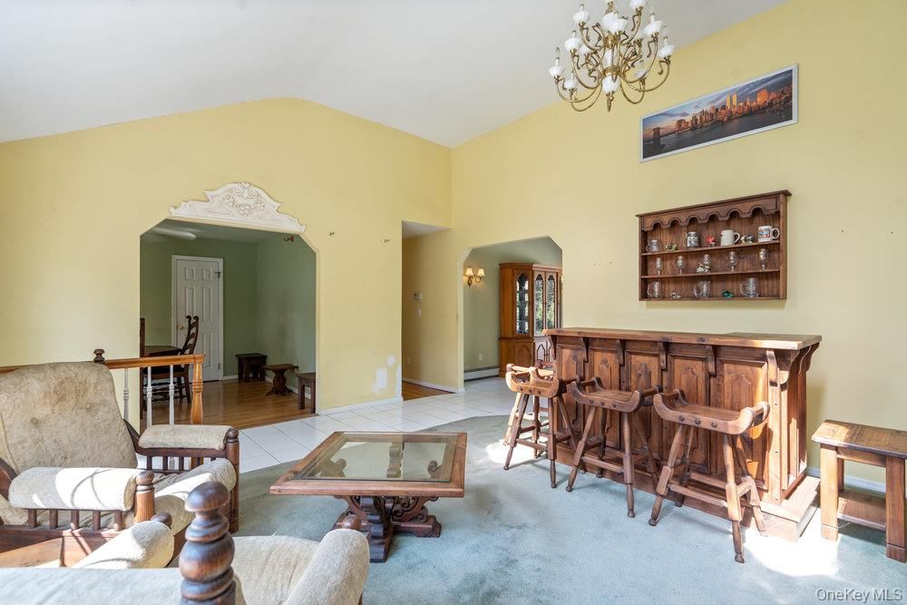 Chandelier, Interior