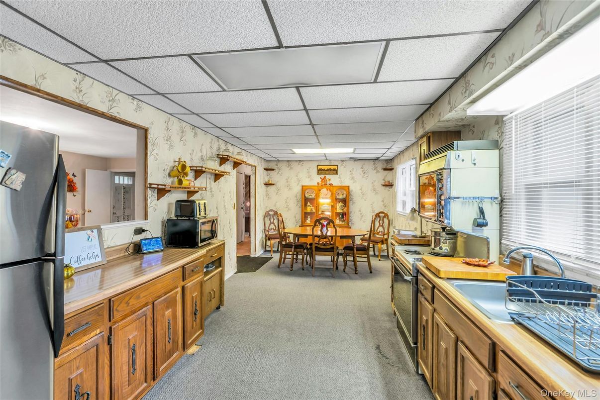 Dining room, Interior, Kitchen