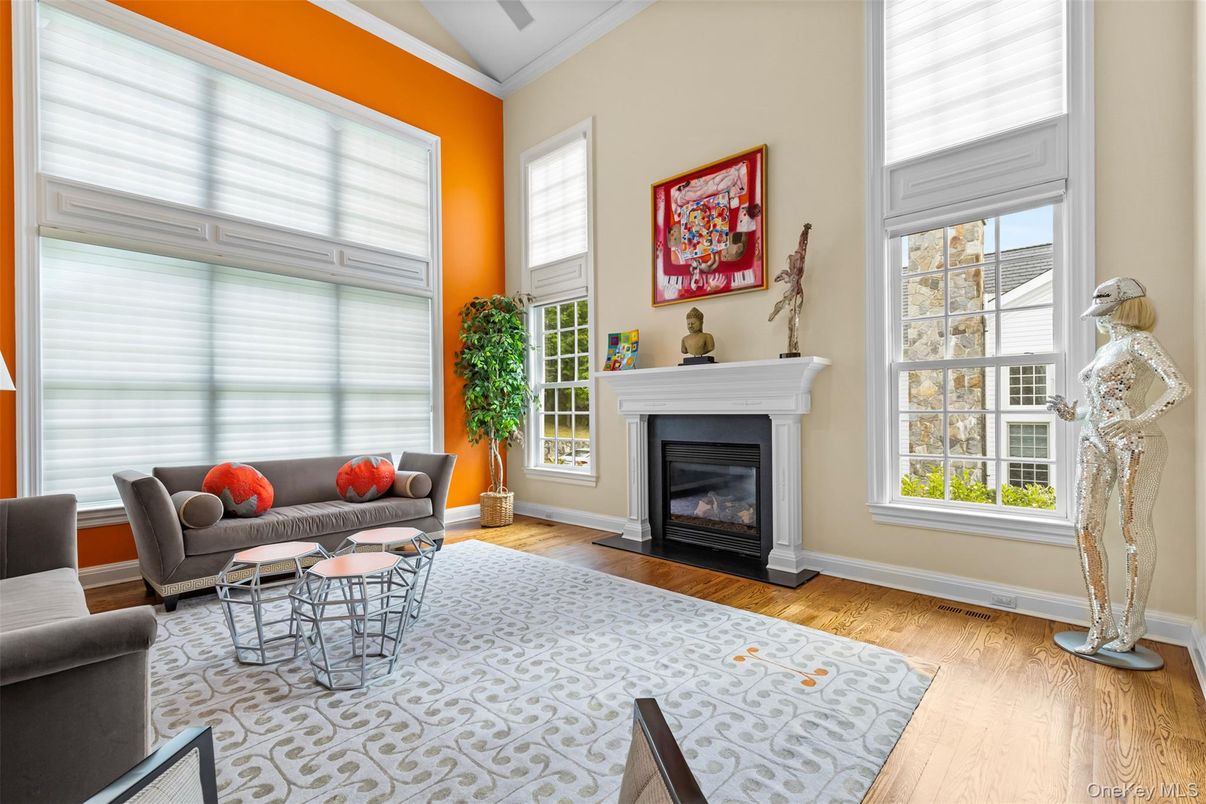 Fireplace, Interior, Living room, Wood Texture Flooring