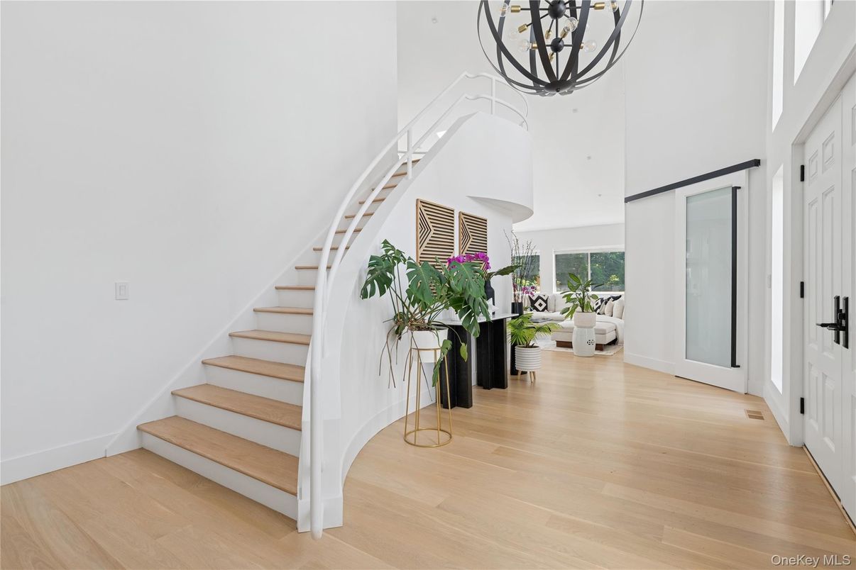 Chandelier, Interior, Wood Texture Flooring