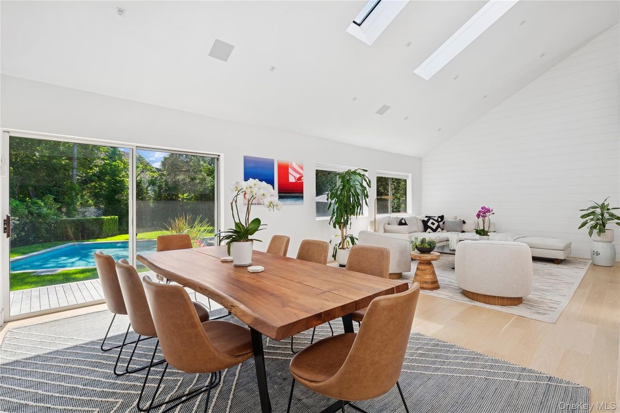 Dining room, Interior, Living room, Wood Texture Flooring