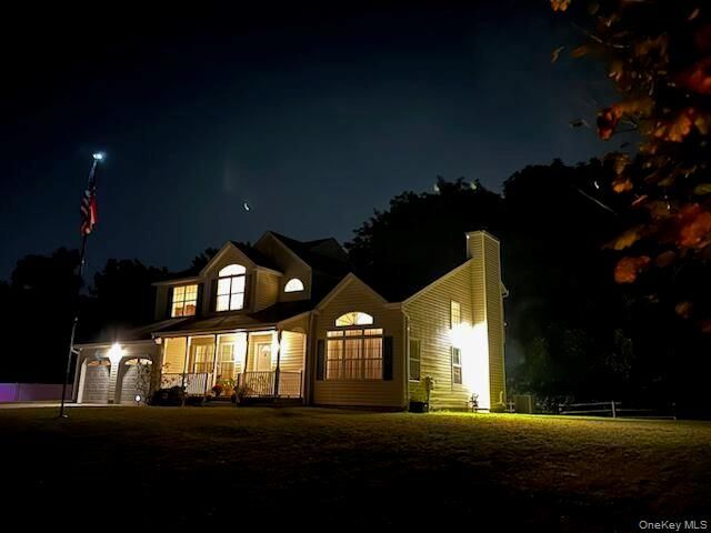 Attached, Backyard, Exterior, Facade, Farmhouse