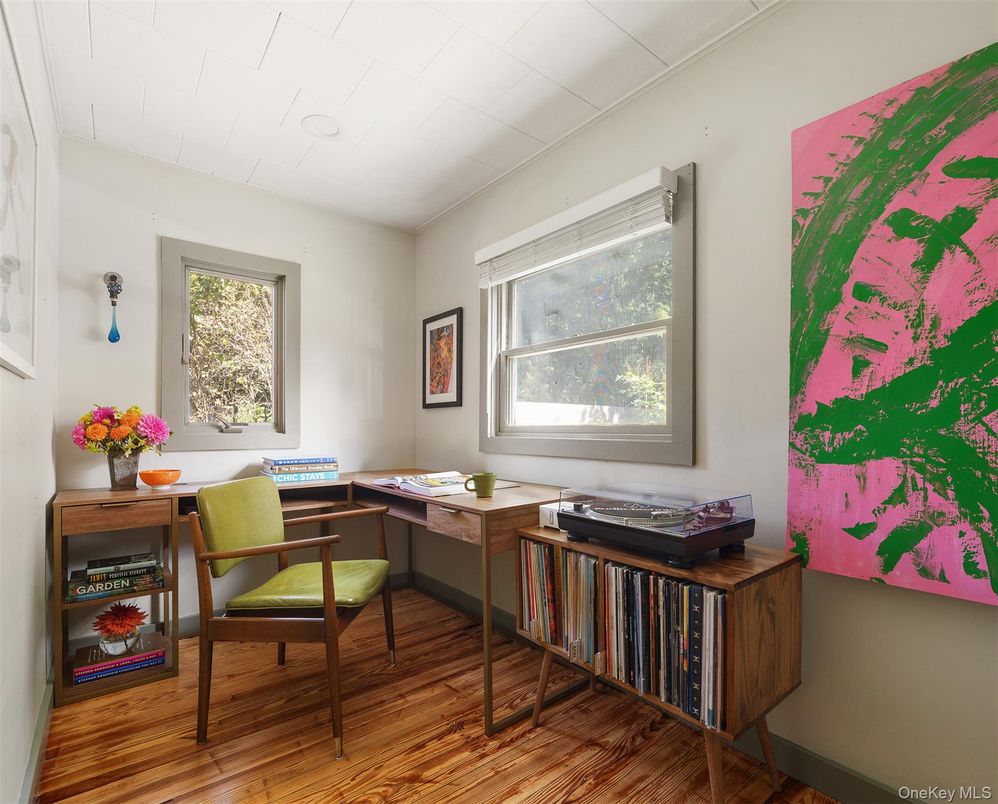 Home Office, Interior, Wood Texture Flooring
