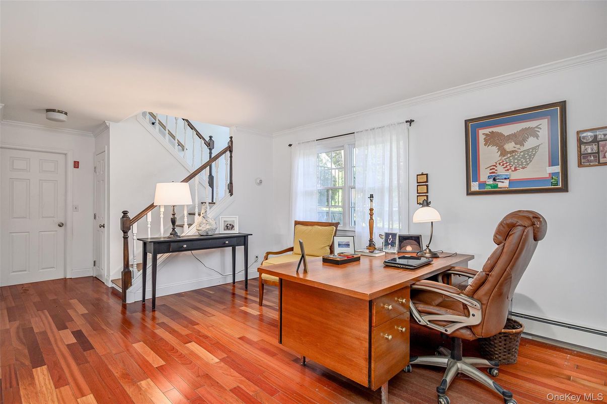 Home Office, Interior, Wood Texture Flooring