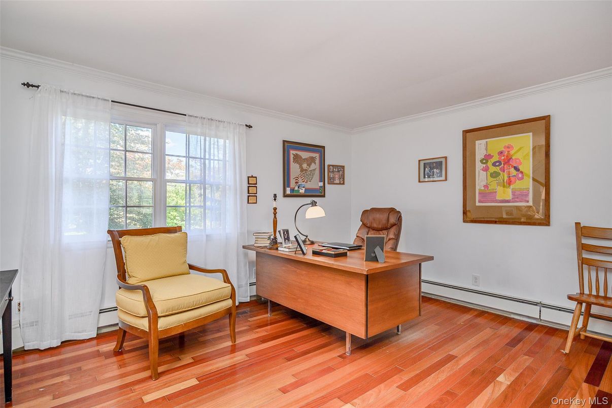 Home Office, Interior, Wood Texture Flooring