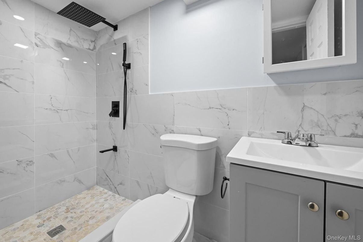 Bathroom, Interior, Marble Walls