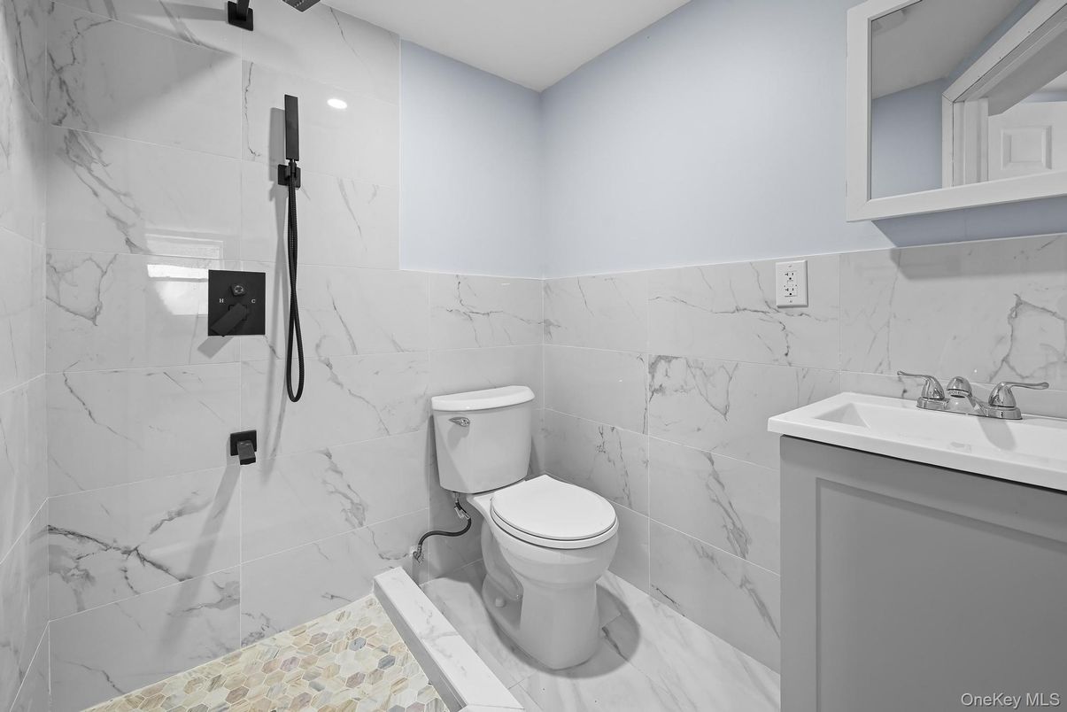 Bathroom, Interior, Marble Walls