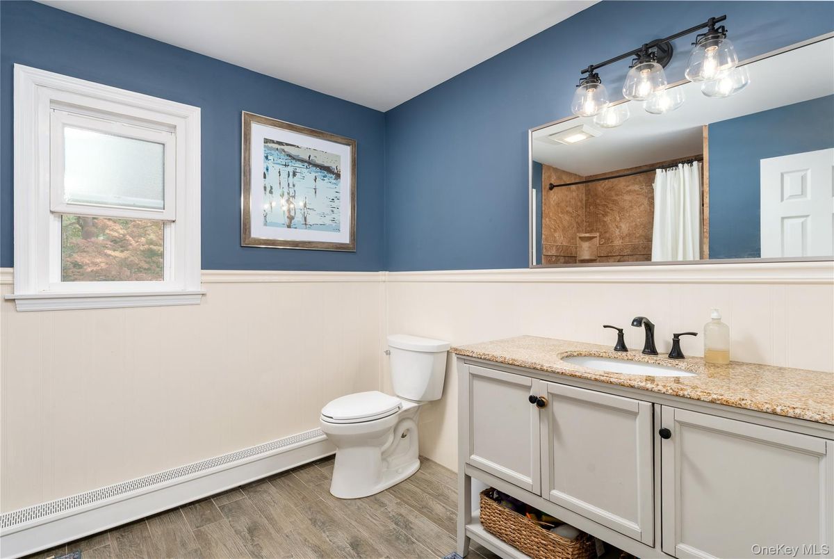 Bathroom, Interior, Wood Texture Flooring