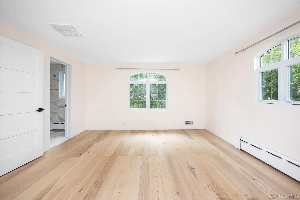 Empty room, Interior, Wood Texture Flooring