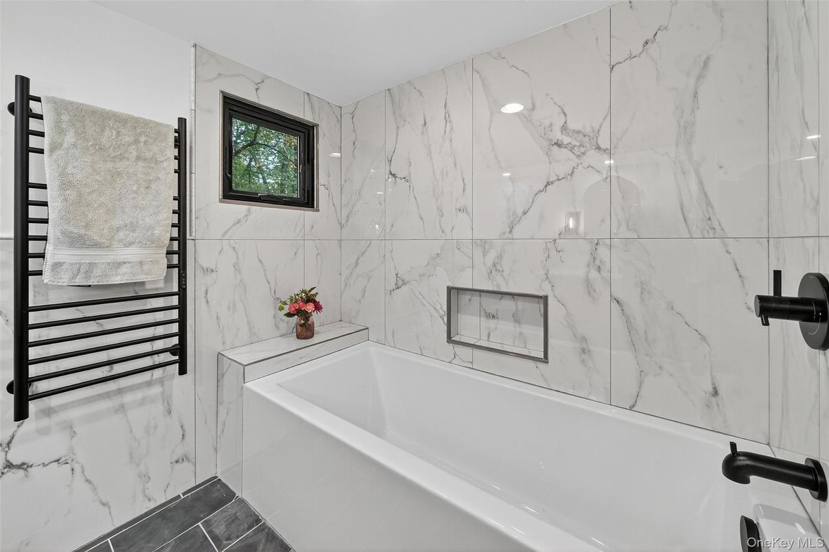 Bathroom, Interior, Marble Walls