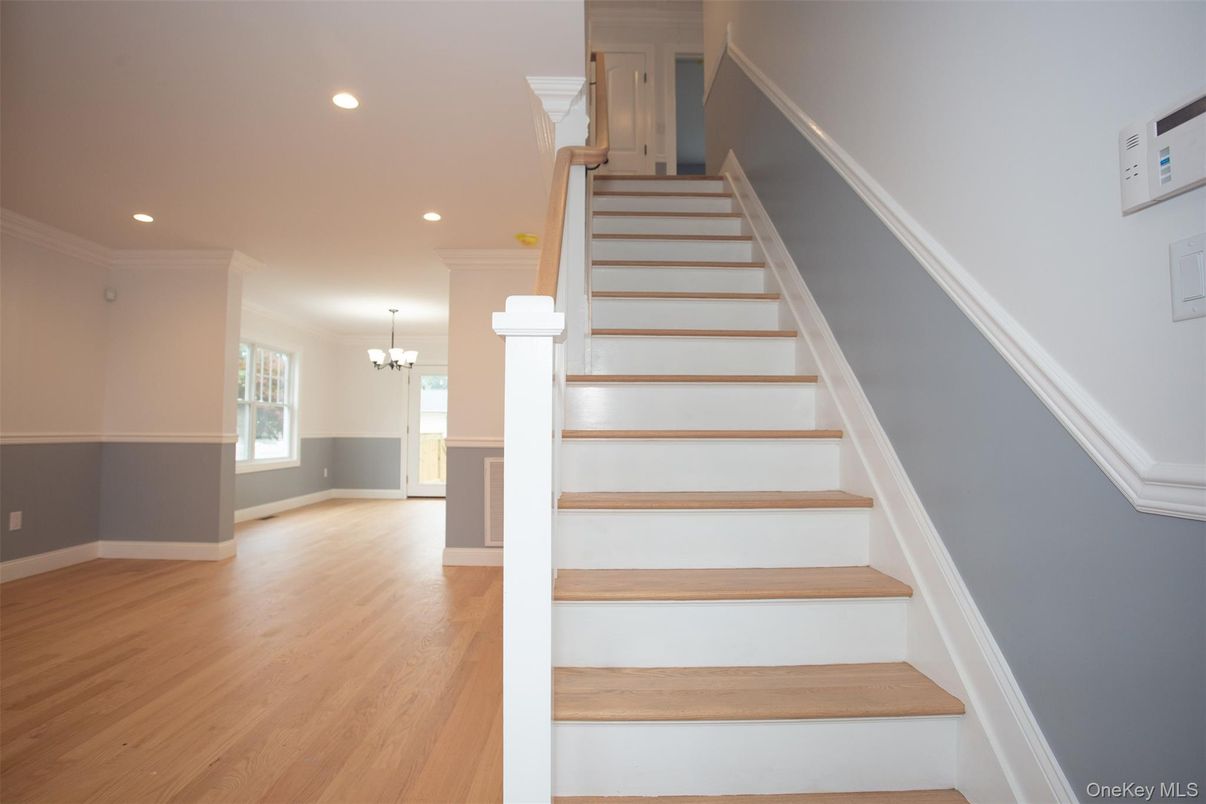 Chandelier, Interior, Recessed Lighting, Wood Texture Flooring