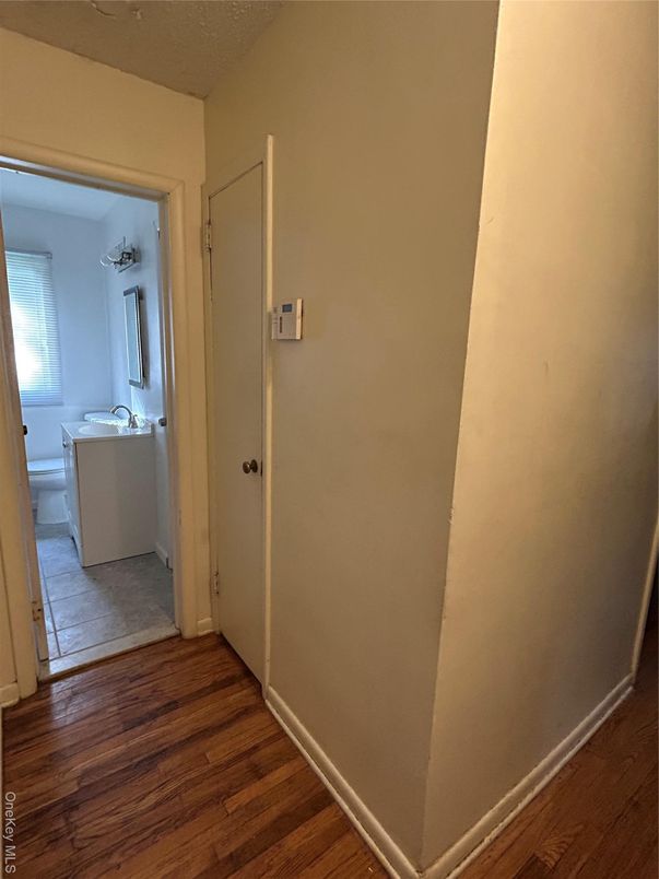 Interior, Washer, Wood Texture Flooring