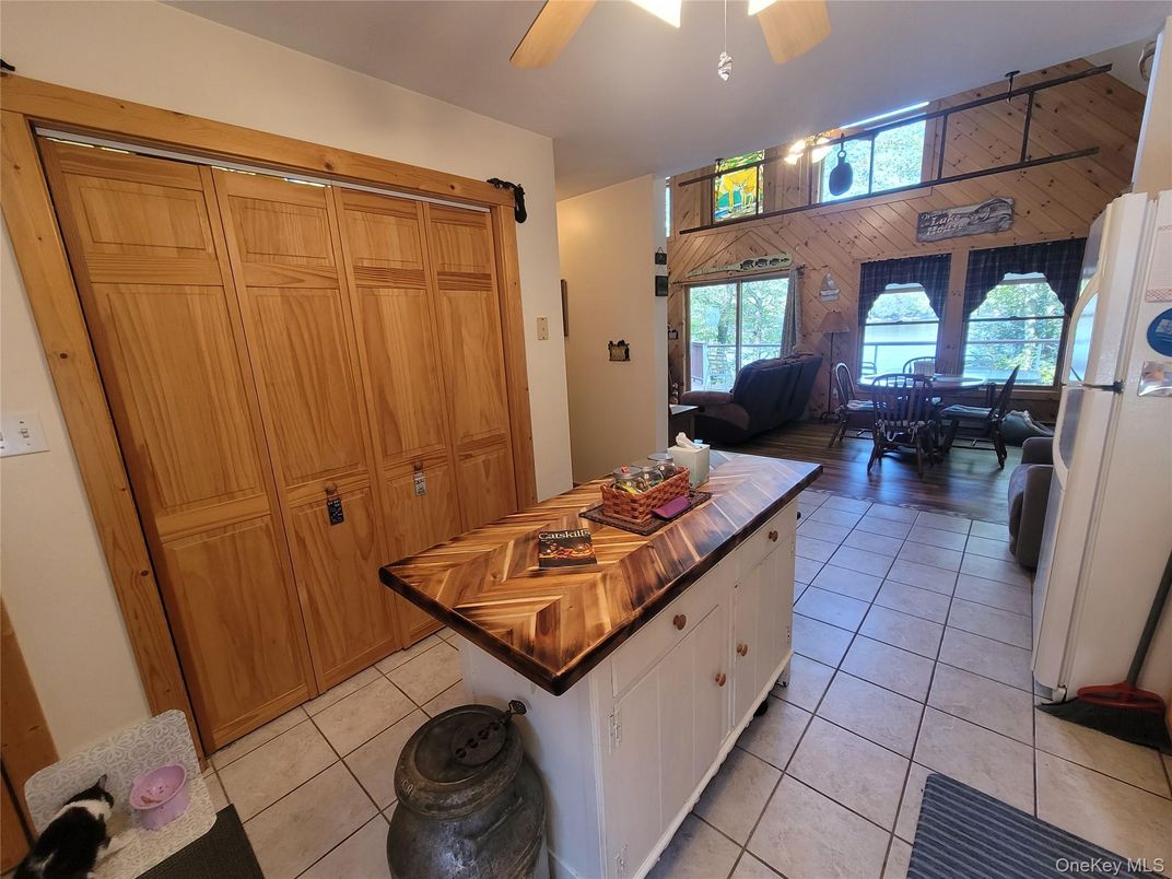 Dining room, Interior, Kitchen, Wooden Walls