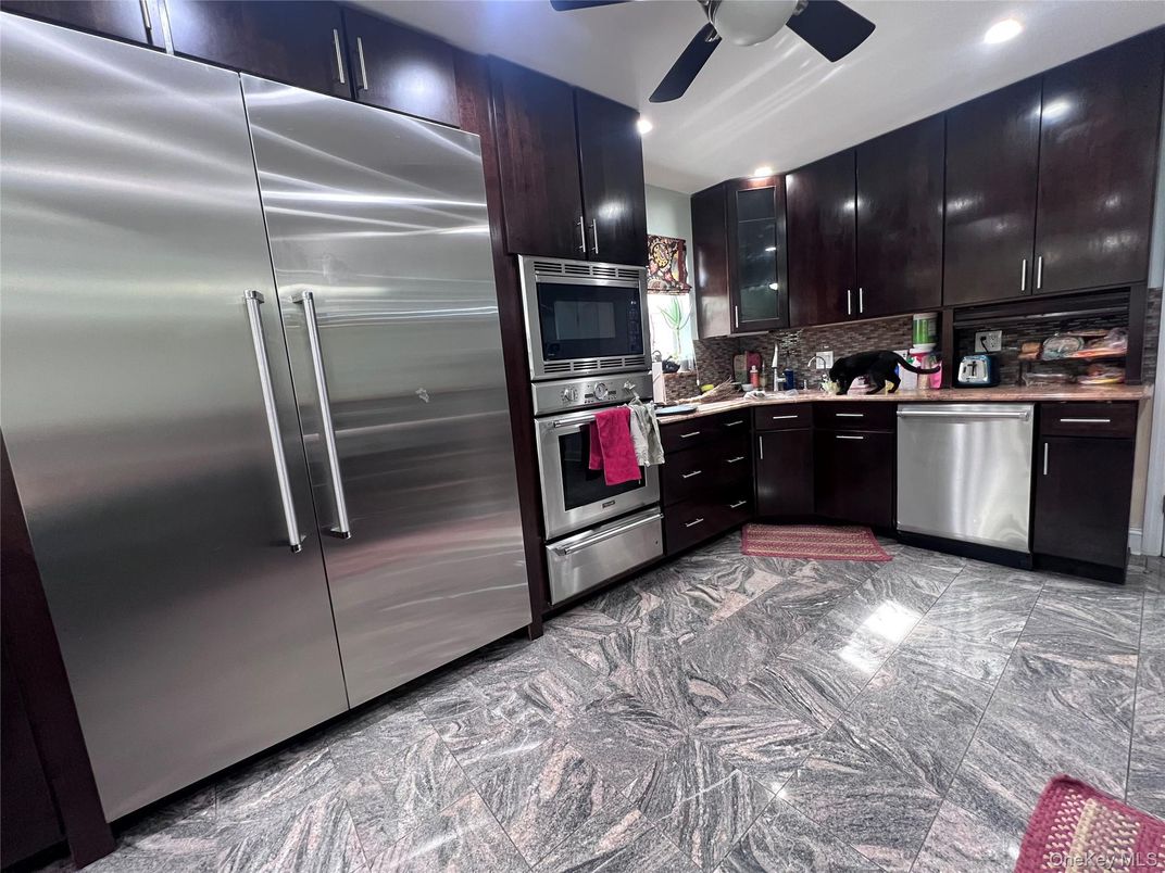 Interior, Kitchen, Recessed Lighting, Stainless Steel Appliances