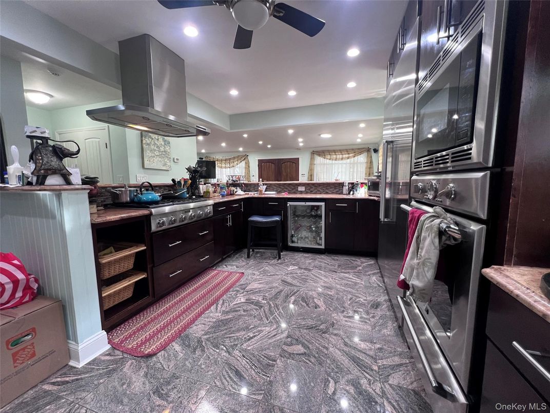 Interior, Kitchen, Recessed Lighting, Stainless Steel Appliances