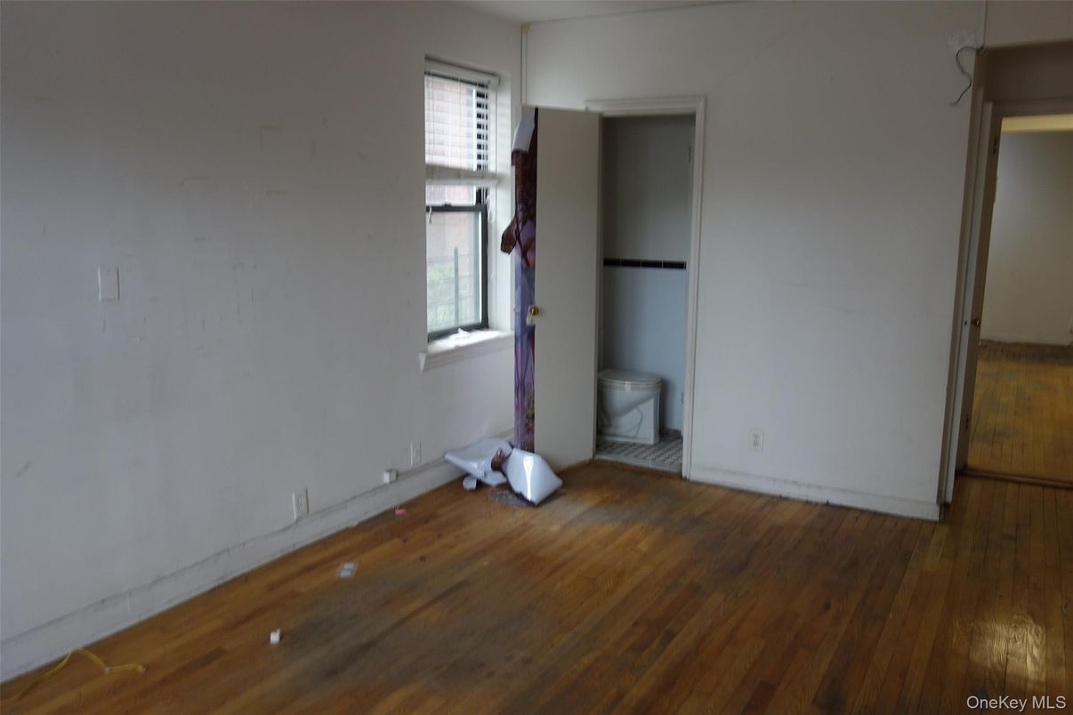 Bathroom, Empty room, Interior, Wood Texture Flooring