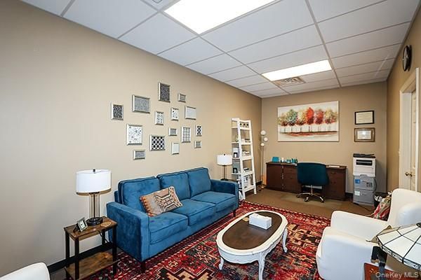 Home Office, Interior, Living room, Recessed Lighting