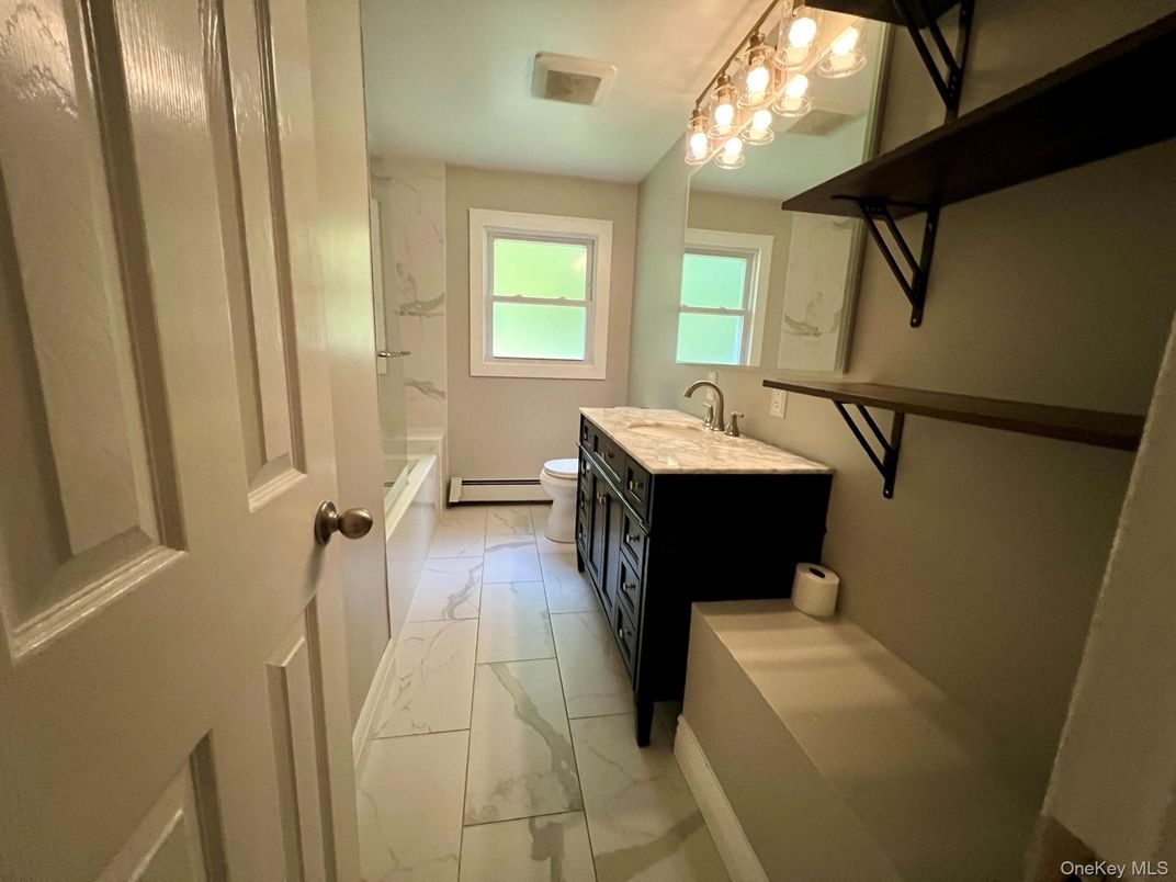 Bathroom, Dual Sink Vanities, Interior, Marble