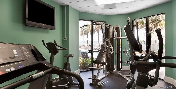 Fitness Equipment, Gym, Interior