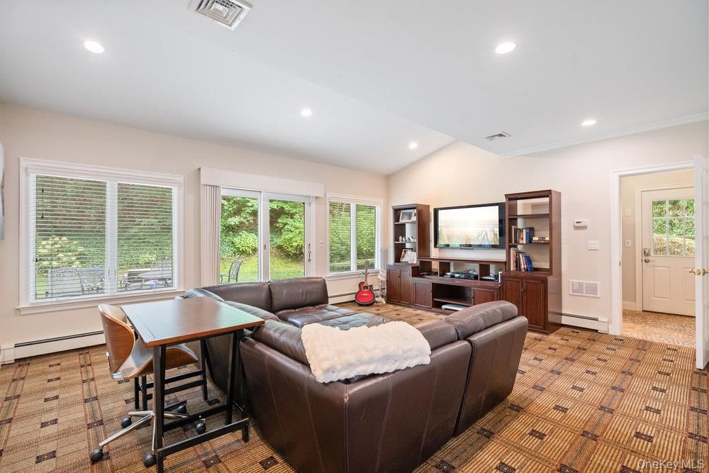 Home Office, Interior, Living room, Recessed Lighting