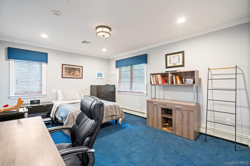 Home Office, Interior, Recessed Lighting
