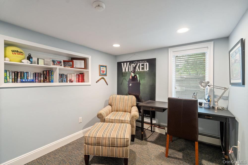 Home Office, Interior, Recessed Lighting