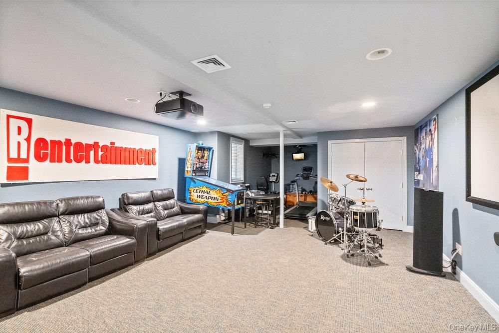 Interior, Recessed Lighting, Theatre Room