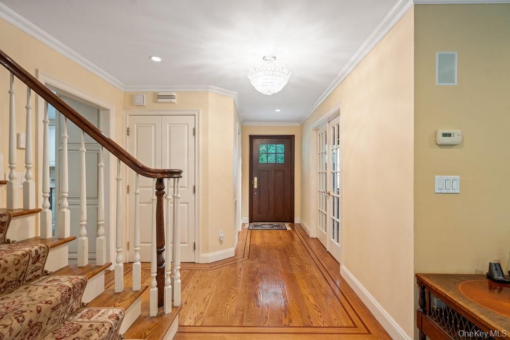 Chandelier, Interior, Recessed Lighting, Wood Texture Flooring