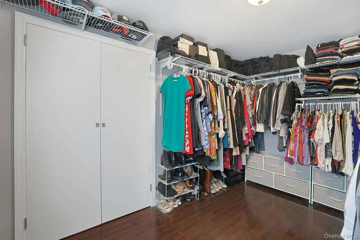 Interior, Walk-in Closets, Wood Texture Flooring