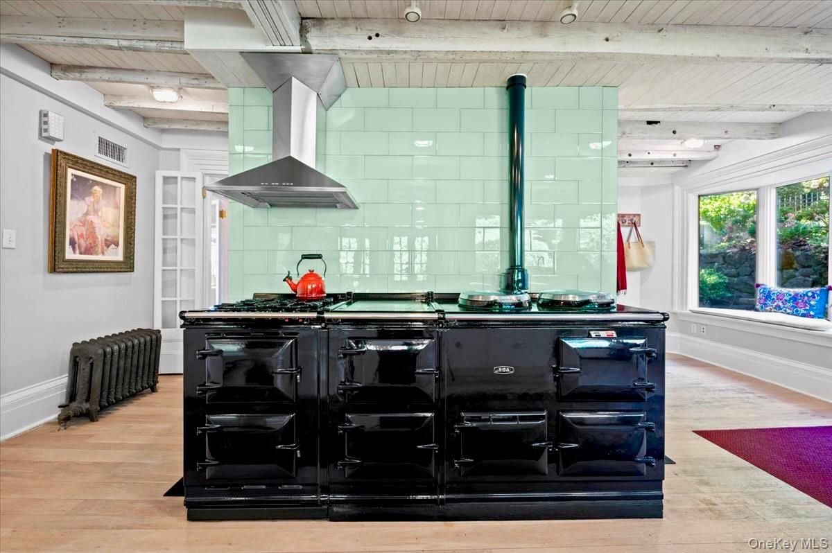 Interior, Kitchen, Wooden Ceilings, Wood Texture Flooring