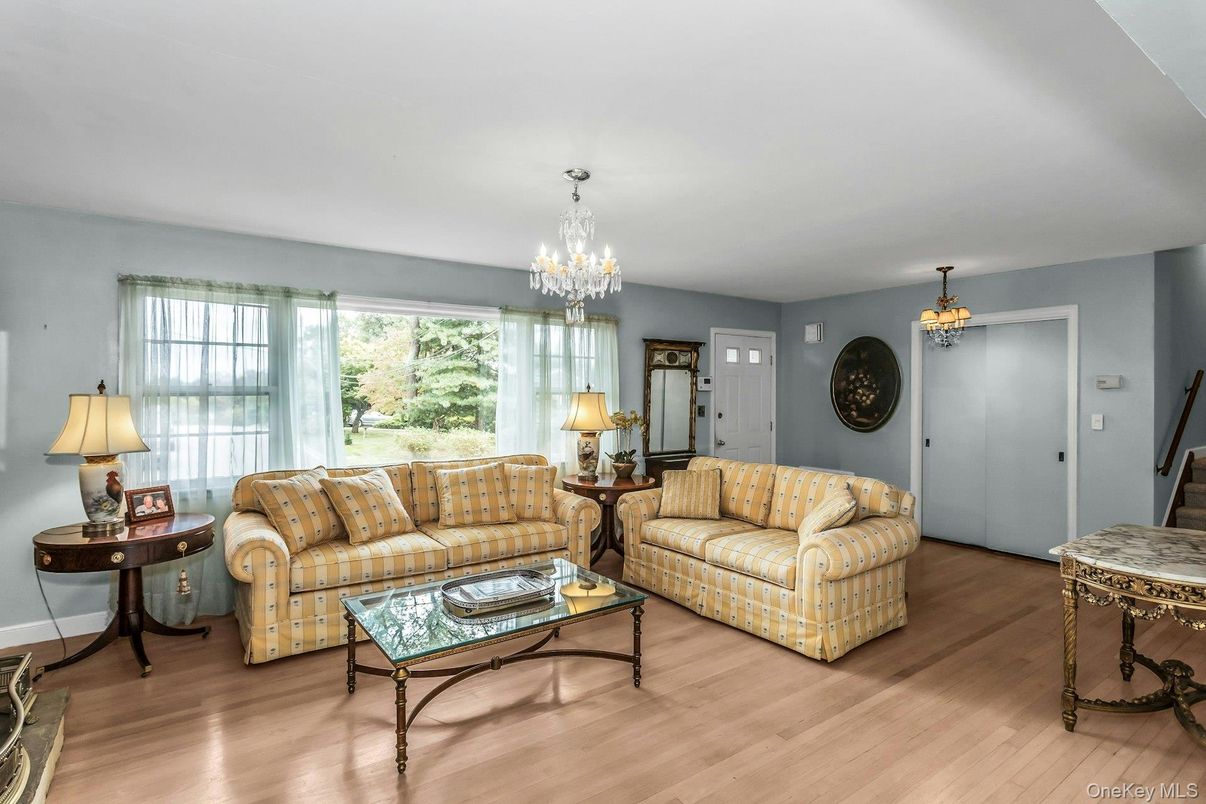 Chandelier, Interior, Living room, Wood Texture Flooring