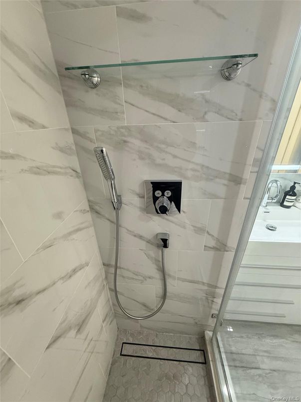Bathroom, Interior, Marble Walls