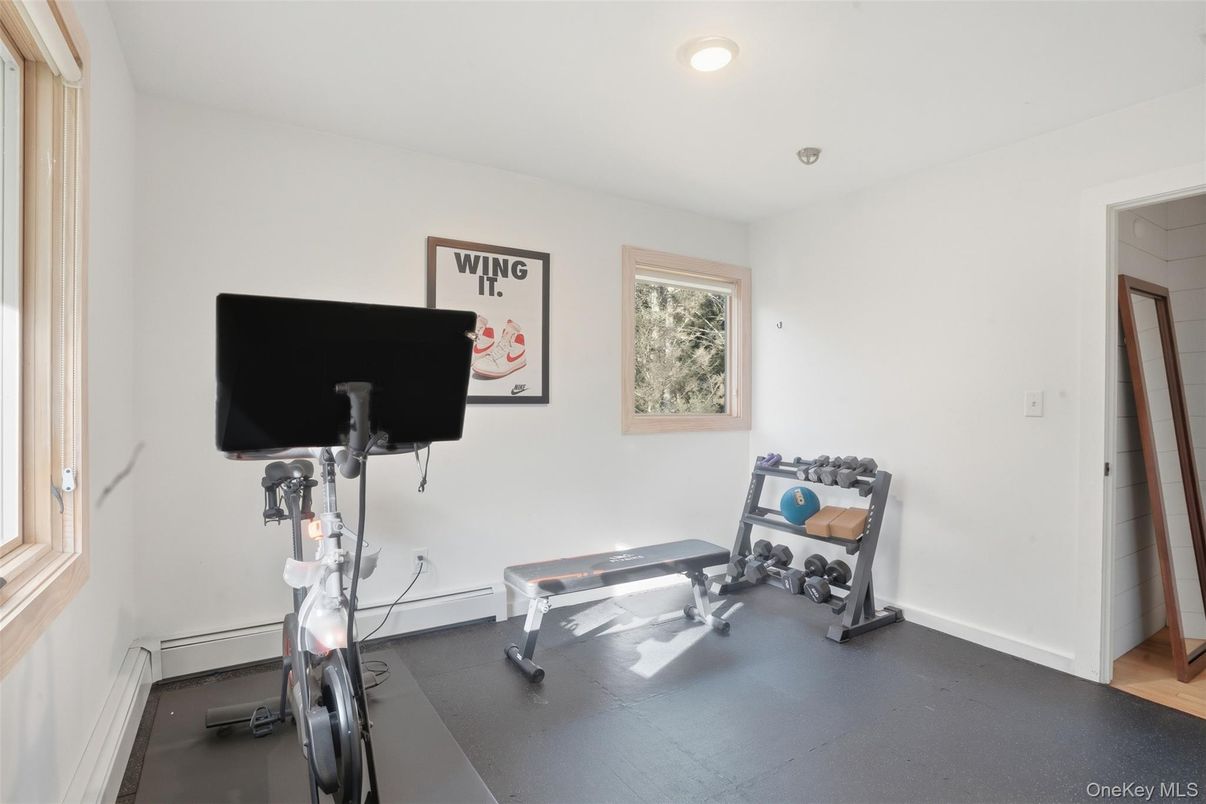 Fitness Equipment, Interior, Recessed Lighting
